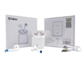 Беспроводные наушники Inkax, White, Airpods TWS 02