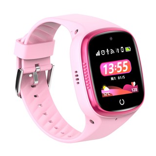 Porodo Kids 4G GPS pushti rangdagi aqlli soatlar