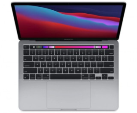 Noutbuk Apple MacBook Pro 13 / M1 / 8GB / SSD 256GB / 13" Gray