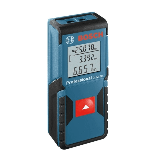Bosch GLM-30 lazerli masofa o'lchagich