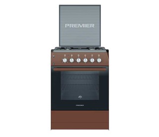 Premier 3+1 PRM-G60-E40BL (qora) kombinatsiyalangan plita