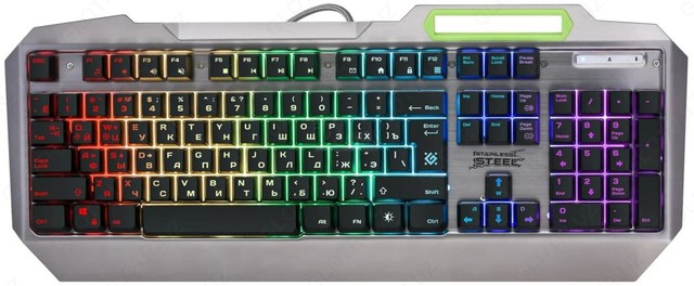 Klaviatura Defender Stainless Steel GK-150DL