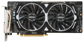 Видеокарта MSI Radeon RX 580 Armor 8GB OC