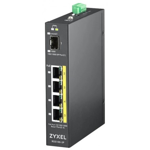 Zyxel RGS100-5P коммутатори