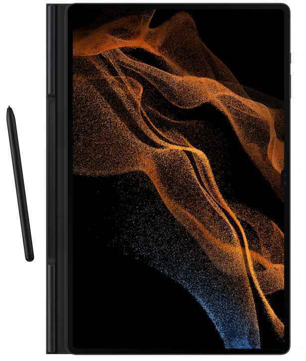 Qopqoq Book Cover Tab S8 Ultra Black (EF-BX900PBEGRU)