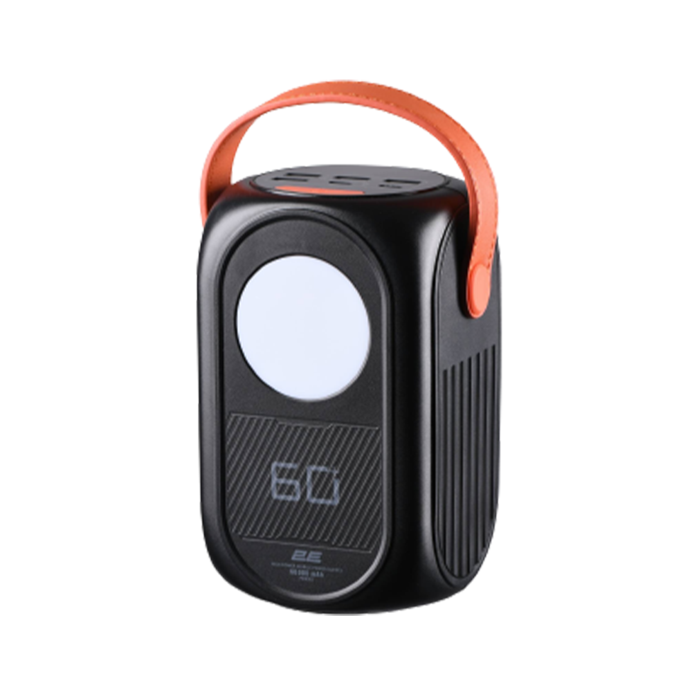 Powerbank 2E Travel 60000mAh PD Qora