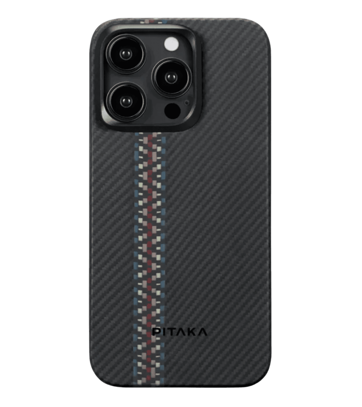 Чехол Pitaka Fusion Weaving MagEZ Case 4 600D Thin Light For 15 Pro Max Rhapsody