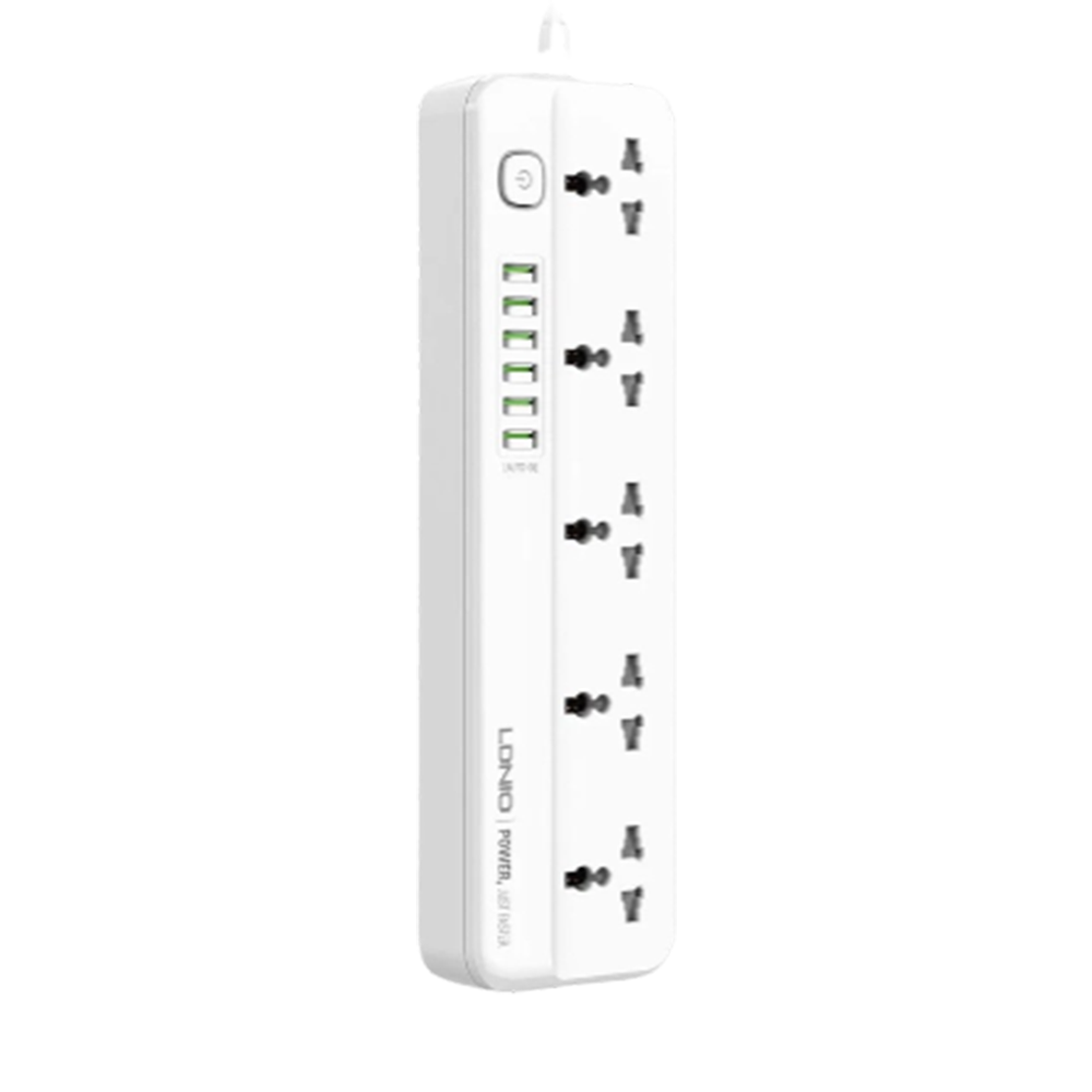 Сетевой фильтр LDNIO SC5614 / 5 розеток / 6xUSB / 2m