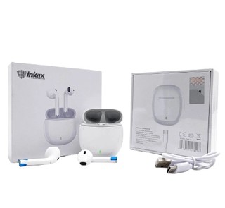 Беспроводные наушники Inkax, White, Airpods TWS 03