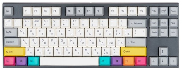 Varmilo VA87M CMYK klaviaturasi