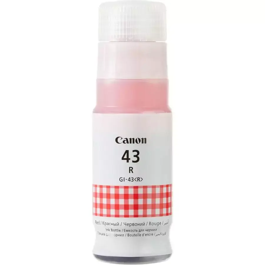 Чернила Canon Ink GI-43 Red - самые низкие цены – у нас! BeeMarket